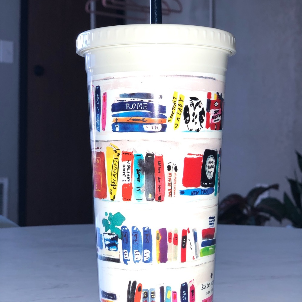Kate Spade Like A Book Tumbler